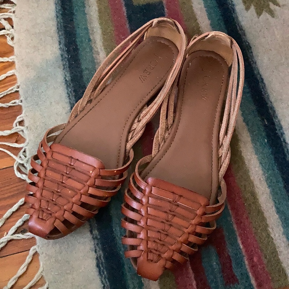 Jcrew huracha sandals women’s 8.5
